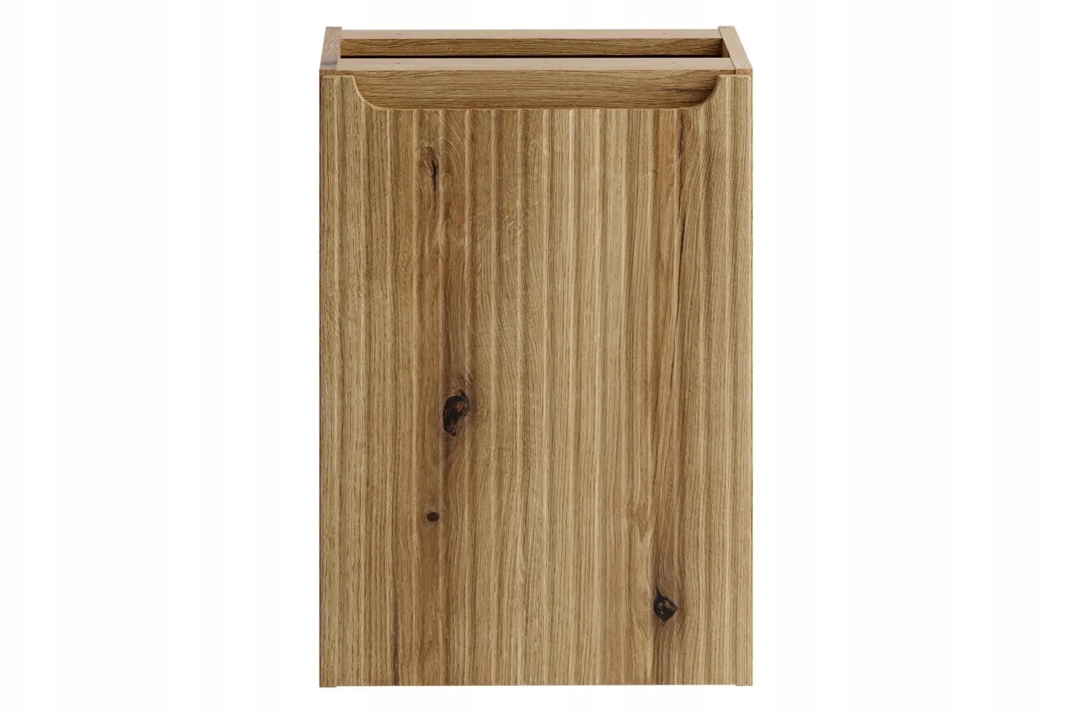 Szafka pod blat NOVA 40 cm dąb Coast Evoke ryflowana z koszem