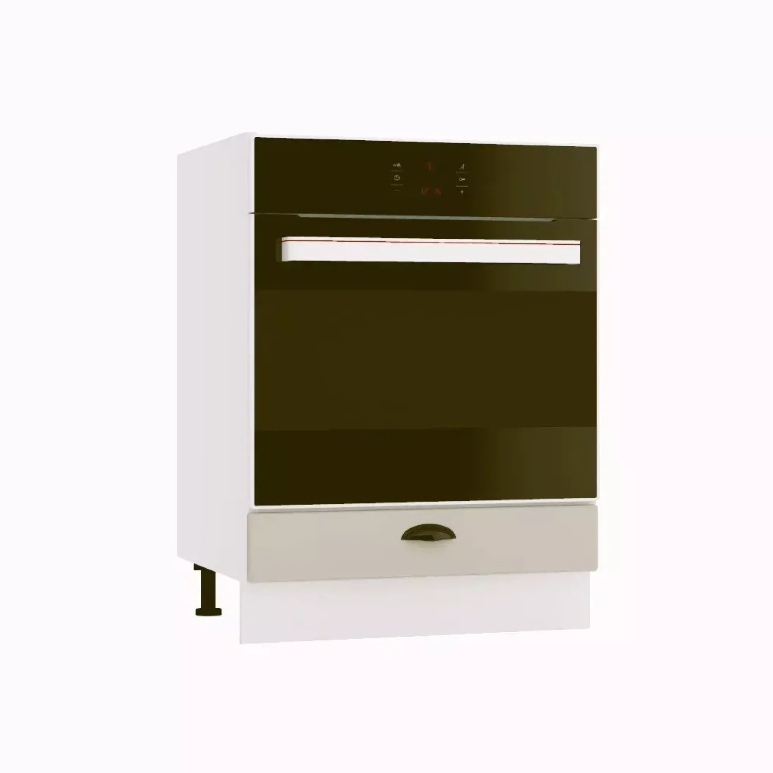 Szafka pod piekarnik 60 ADELE DK60 beżowy mat