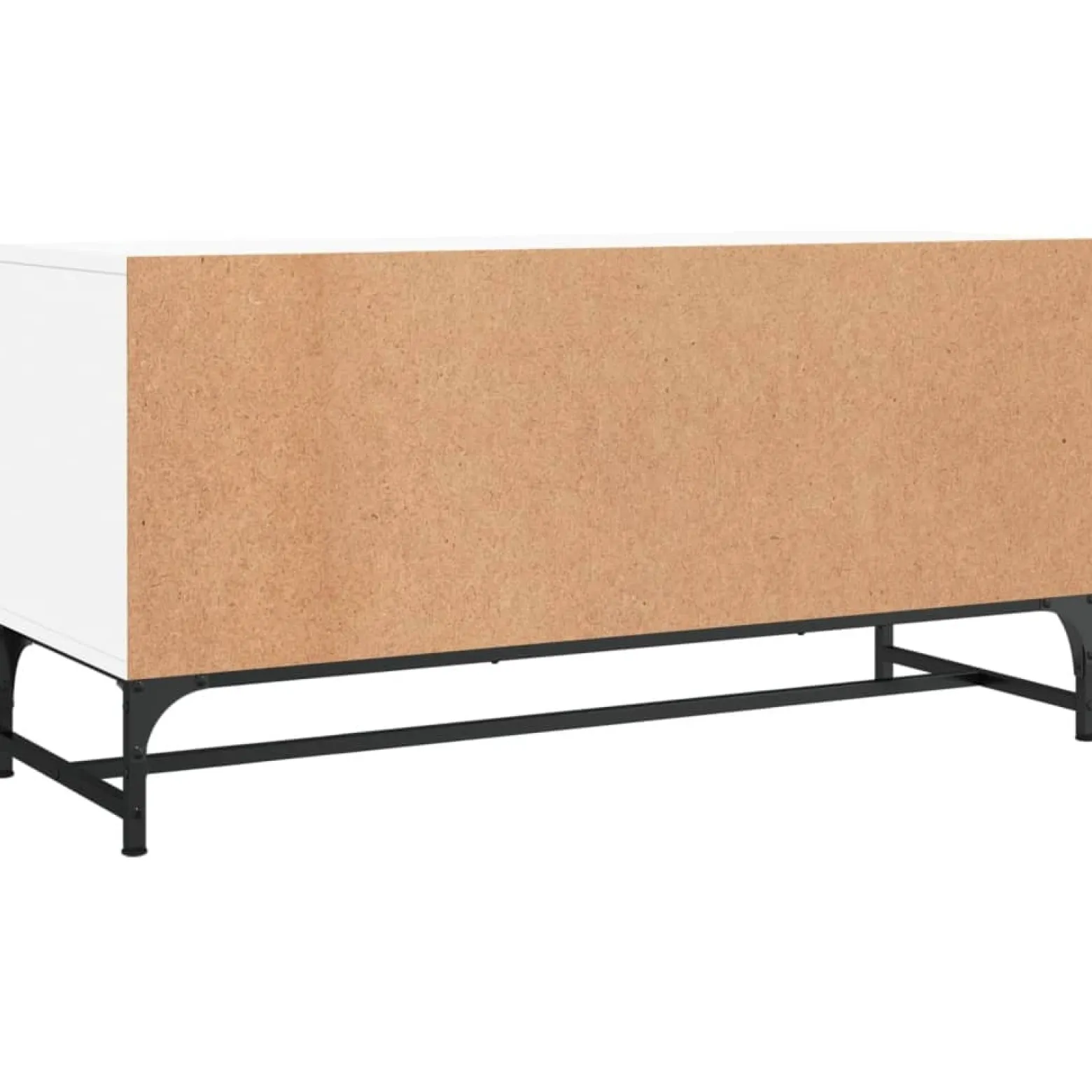 Szafka Pod Telewizor Biały Stolik Półka Szafka RTV 102x37x50 cm