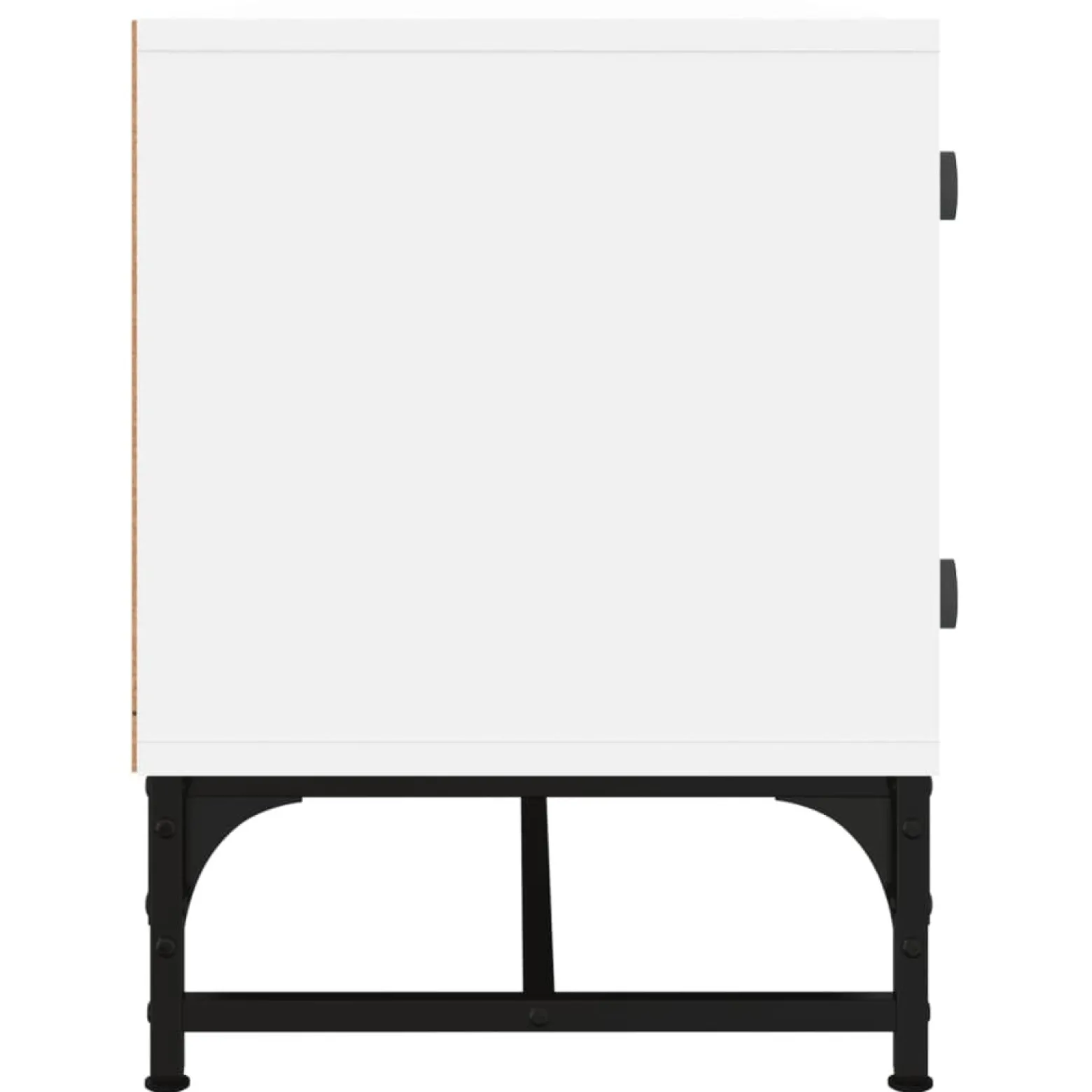 Szafka Pod Telewizor Biały Stolik Półka Szafka RTV 102x37x50 cm