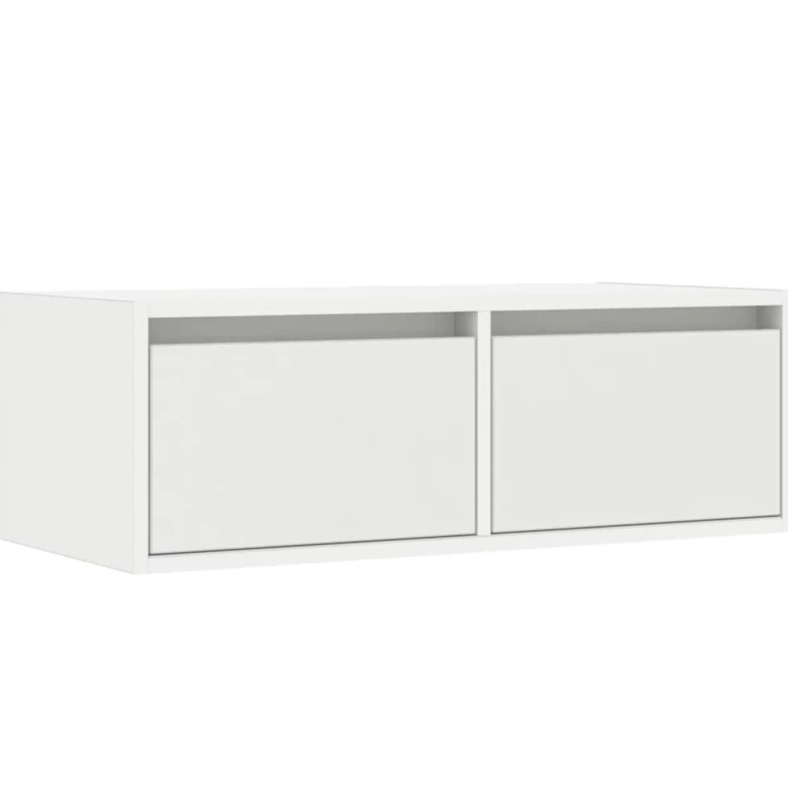 Szafka Pod Telewizor Biały Stolik Półka Szafka RTV LED 75x35.5x25 cm