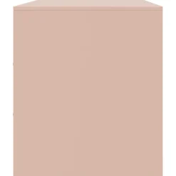 Szafka Pod Telewizor Różowa Półka Szafka RTV Stalowa 99x39x44 cm