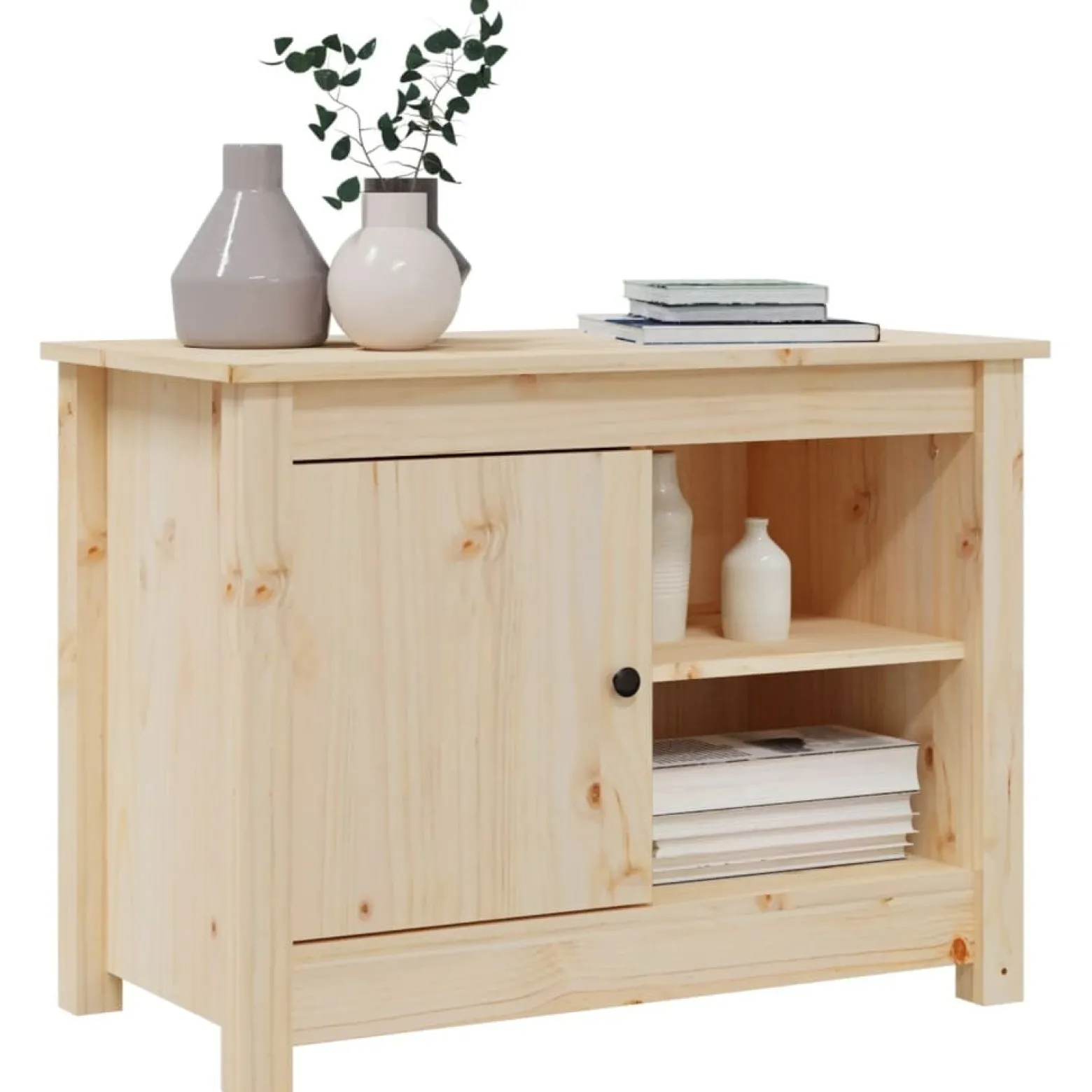 Szafka pod Telewizor Rtv Brąz Mat Nowoczesny Salon 70x36,5x52cm