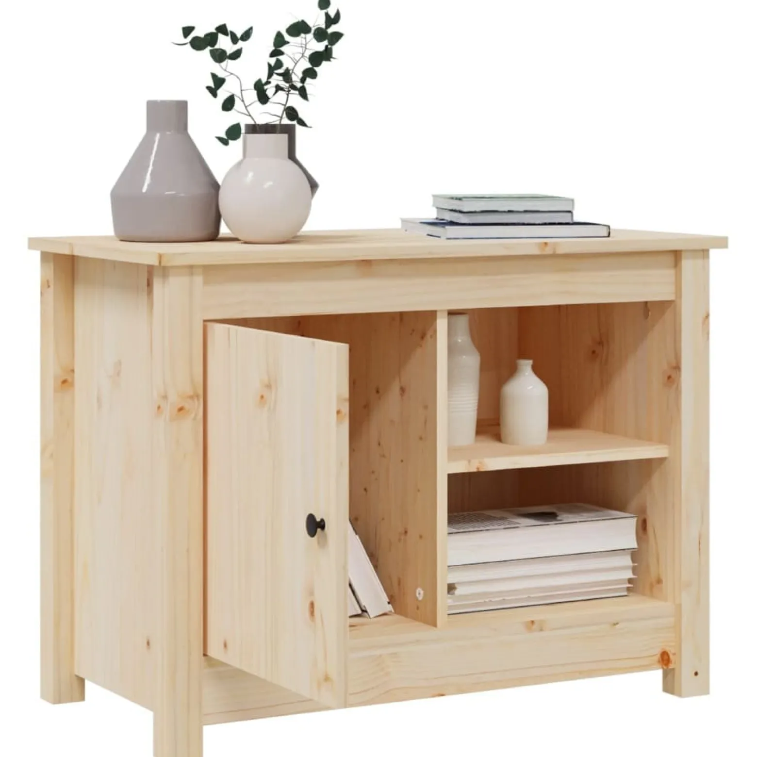 Szafka pod Telewizor Rtv Brąz Mat Nowoczesny Salon 70x36,5x52cm