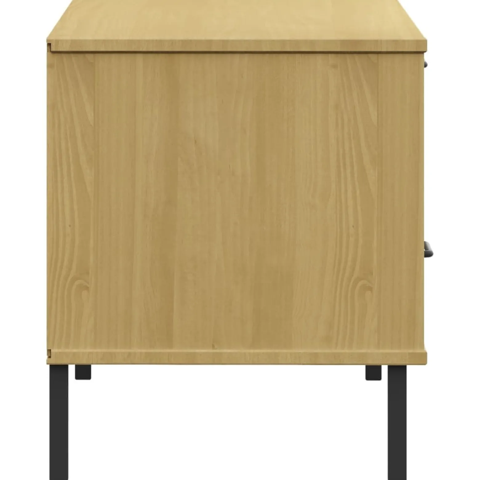 Szafka pod Telewizor Rtv Brąz Mat Szuflady Drzwiczki 106x40x46,5cm