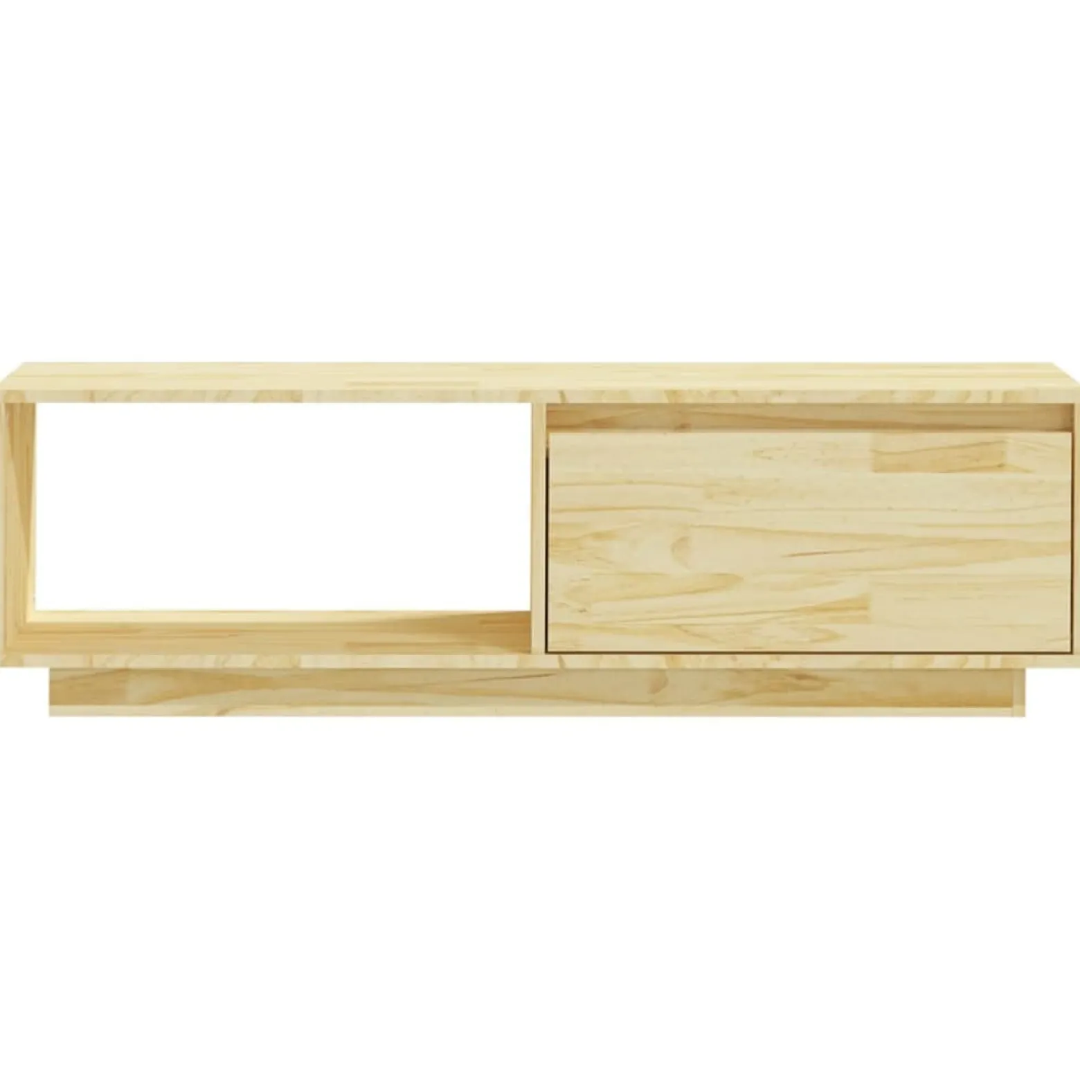 Szafka pod Telewizor Rtv Brąz Mat Nowoczesny Salon 110x30x33,5cm