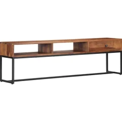Szafka pod Telewizor Rtv Brąz Mat Szuflady Nowoczesny 160x30x45cm