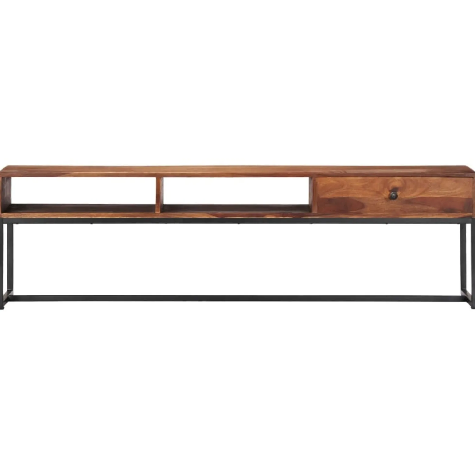 Szafka pod Telewizor Rtv Brąz Mat Szuflady Nowoczesny 160x30x45cm