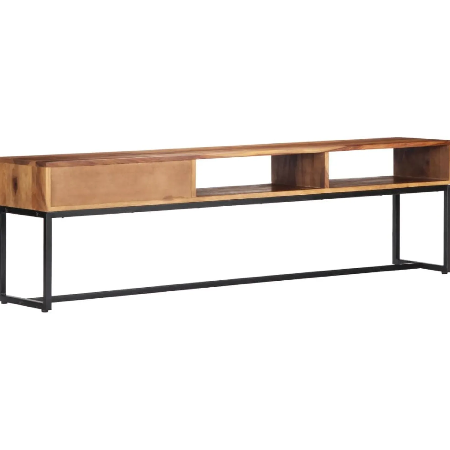Szafka pod Telewizor Rtv Brąz Mat Szuflady Nowoczesny 160x30x45cm