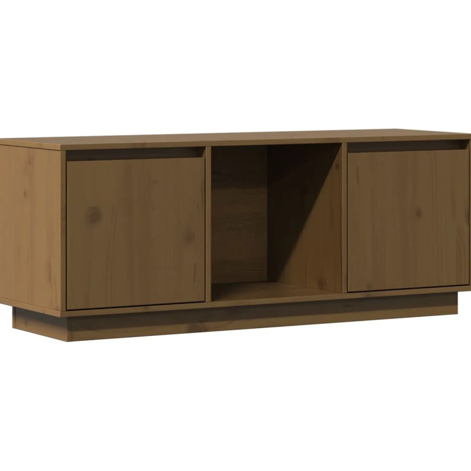 Szafka pod Telewizor Rtv Brąz Mat Nowoczesny Salon 110,5x35x44cm