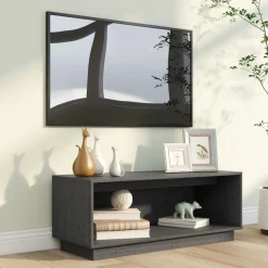 Szafka pod Telewizor Rtv Szary Mat Nowoczesny Salon 90x35x35cm