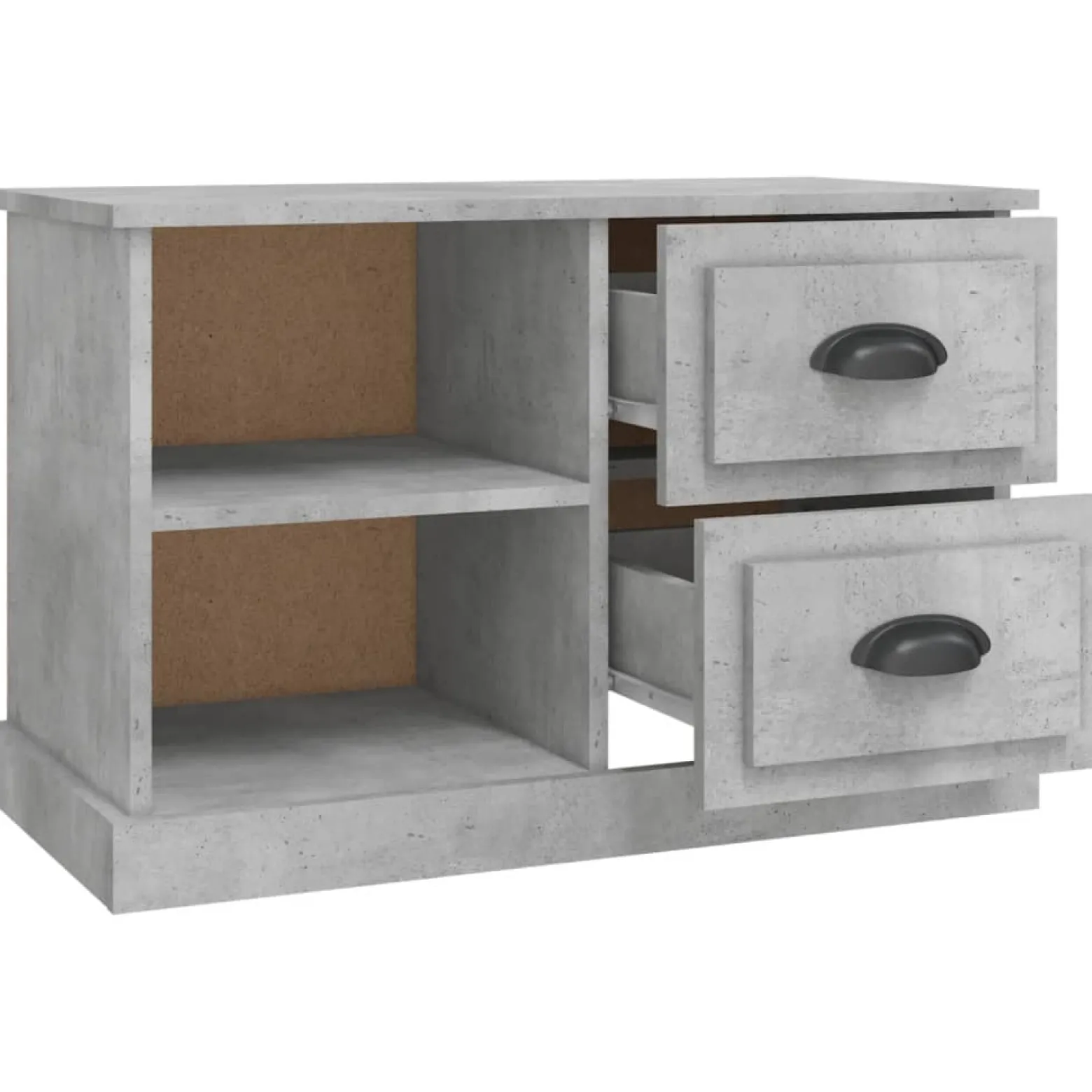 Szafka pod Telewizor Rtv Szary Mat Szuflady Nowoczesny 73x35,5x47,5cm
