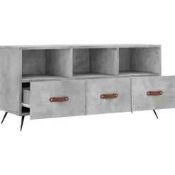 Szafka pod Telewizor Rtv Szary Mat Szuflady Nowoczesny 102x36x50cm