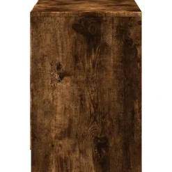 Szafka Pod Telewizor Stolik Półka Szafka RTV Brązowa LED 100x34x50 cm
