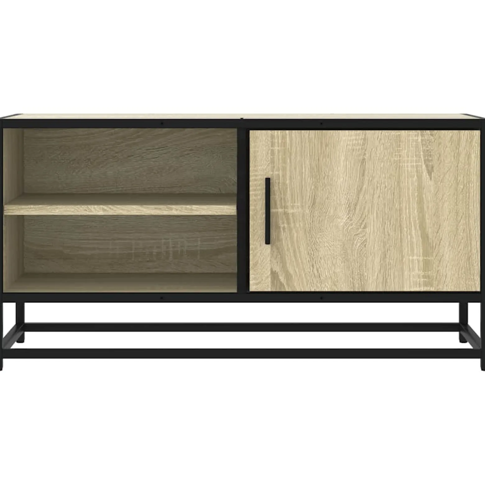 Szafka Pod Telewizor Stolik Półka Szafka RTV Do Salonu 80x34.5x40 cm