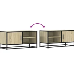Szafka Pod Telewizor Stolik Półka Szafka RTV Do Salonu 80x34.5x40 cm