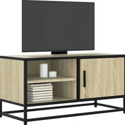 Szafka Pod Telewizor Stolik Półka Szafka RTV Do Salonu 80x34.5x40 cm