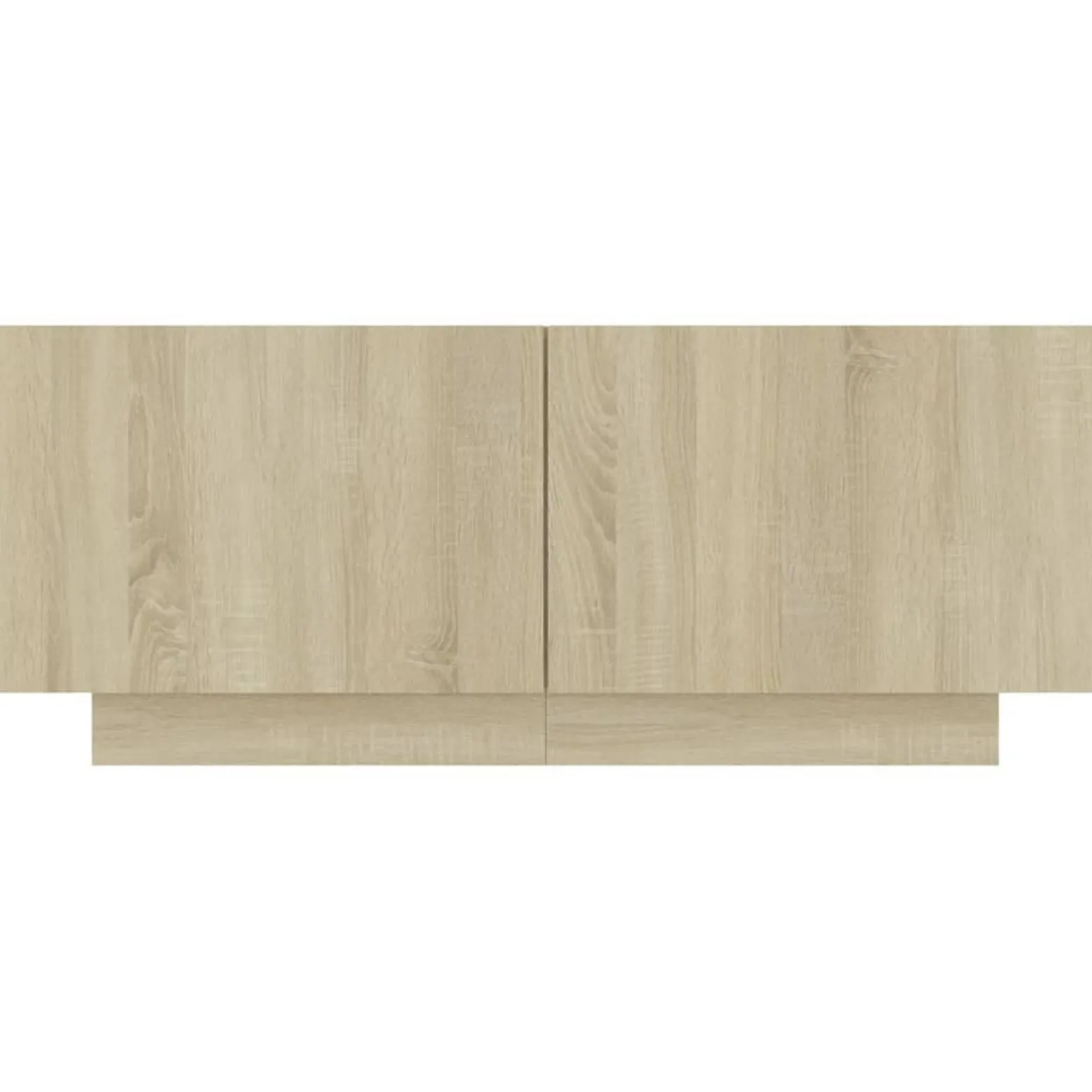 Szafka Pod Telewizor Stolik Półka Szafka RTV Brązowa 100x35x40 cm