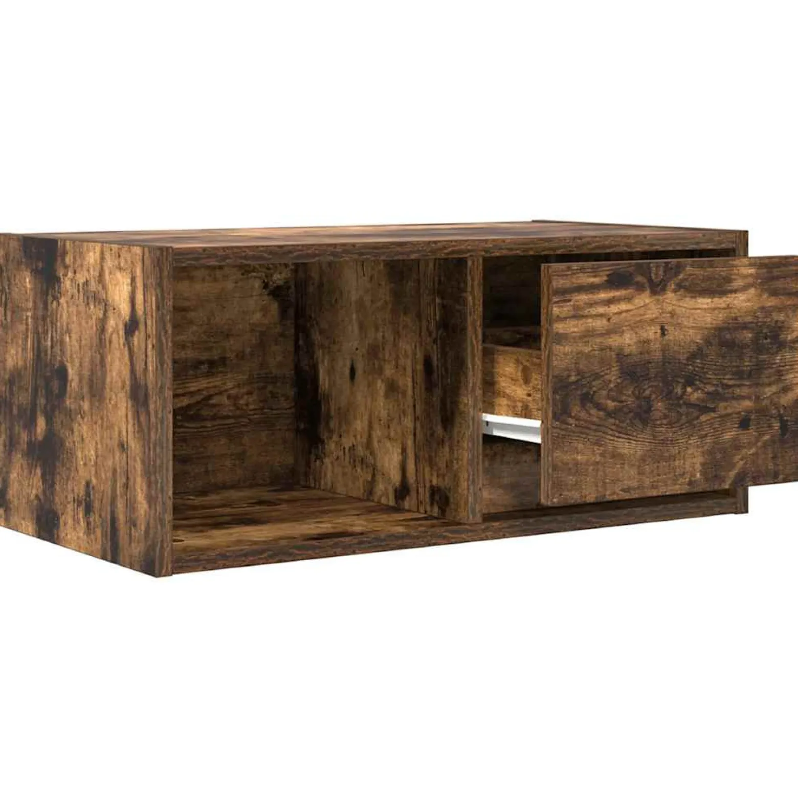 Szafka Pod Telewizor Szafka RTV Półka Stolik Telewizyjny 60x31x25.5 cm