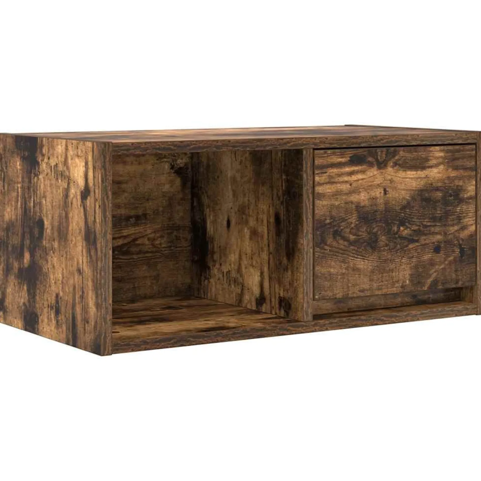 Szafka Pod Telewizor Szafka RTV Półka Stolik Telewizyjny 60x31x25.5 cm