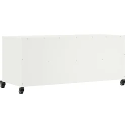 Szafka Pod Telewizor Szafka RTV Komoda Pod Telewizor Biała 100,5x39x43,5