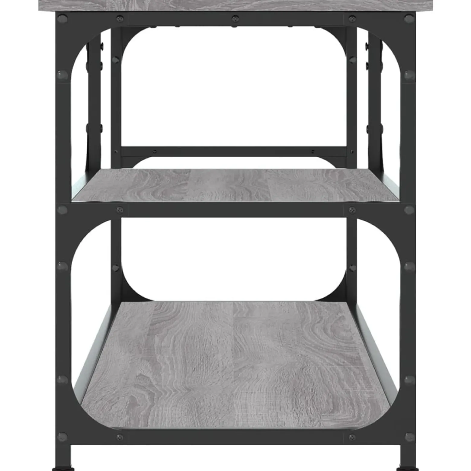 Szafka Pod Telewizor Szafka RTV Stolik Półka Szara 103x38x46.5 cm