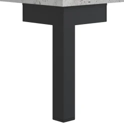 Szafka pod telewizor szarość betonu 150x36x30 cm