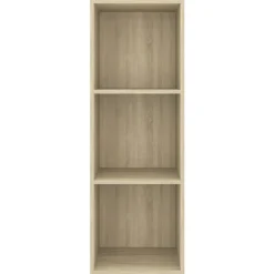 Szafka Pod Telewizor Wisząca Szafka RTV Stolik Półka Brązowa 37x37x107 cm