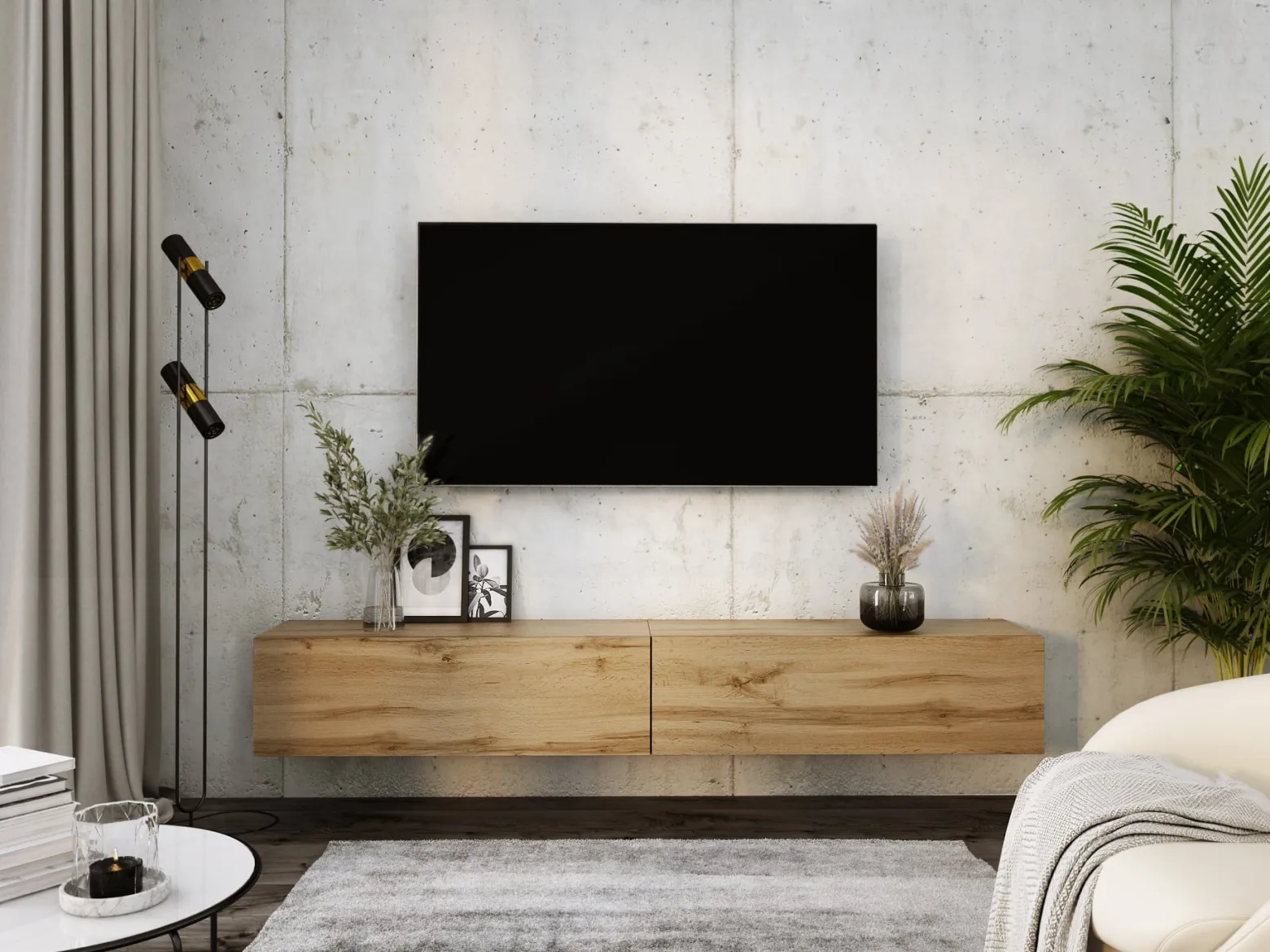 Szafka pod telewizor 2 X 100 Cm Wotan