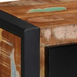 Szafka Pod TV Szafka Pod Telewizor RTV Drewniana Półka 100x30x25 cm