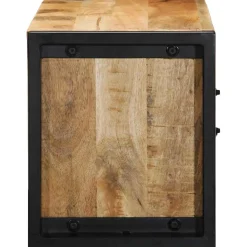 Szafka Pod TV Szafka Pod Telewizor RTV Drewniana Półka 80x30x35 cm