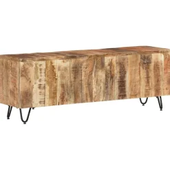 Szafka Pod TV Szafka Pod Telewizor RTV Drewniana Półka 110x30x40 cm