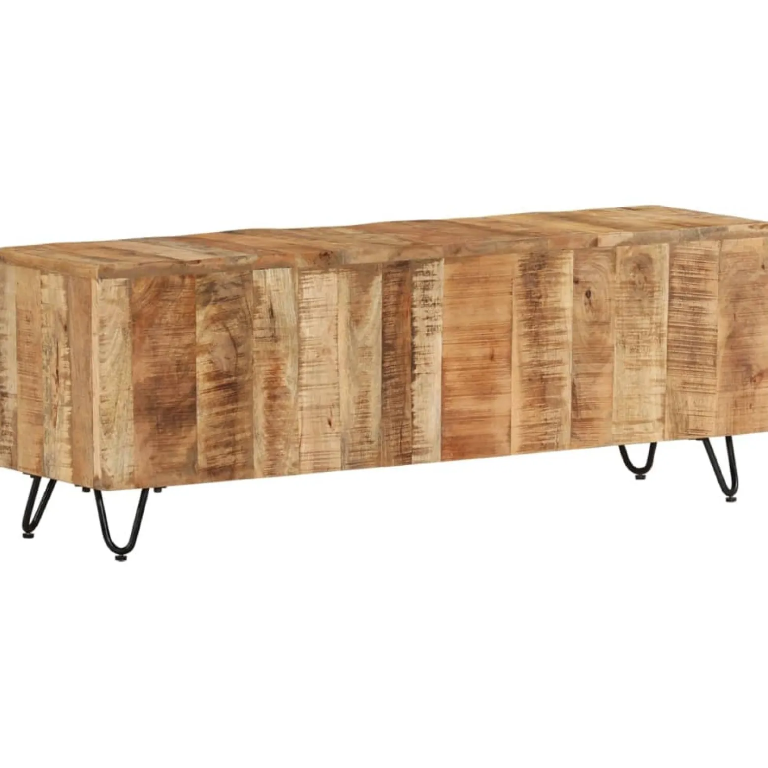 Szafka Pod TV Szafka Pod Telewizor RTV Drewniana Półka 110x30x40 cm
