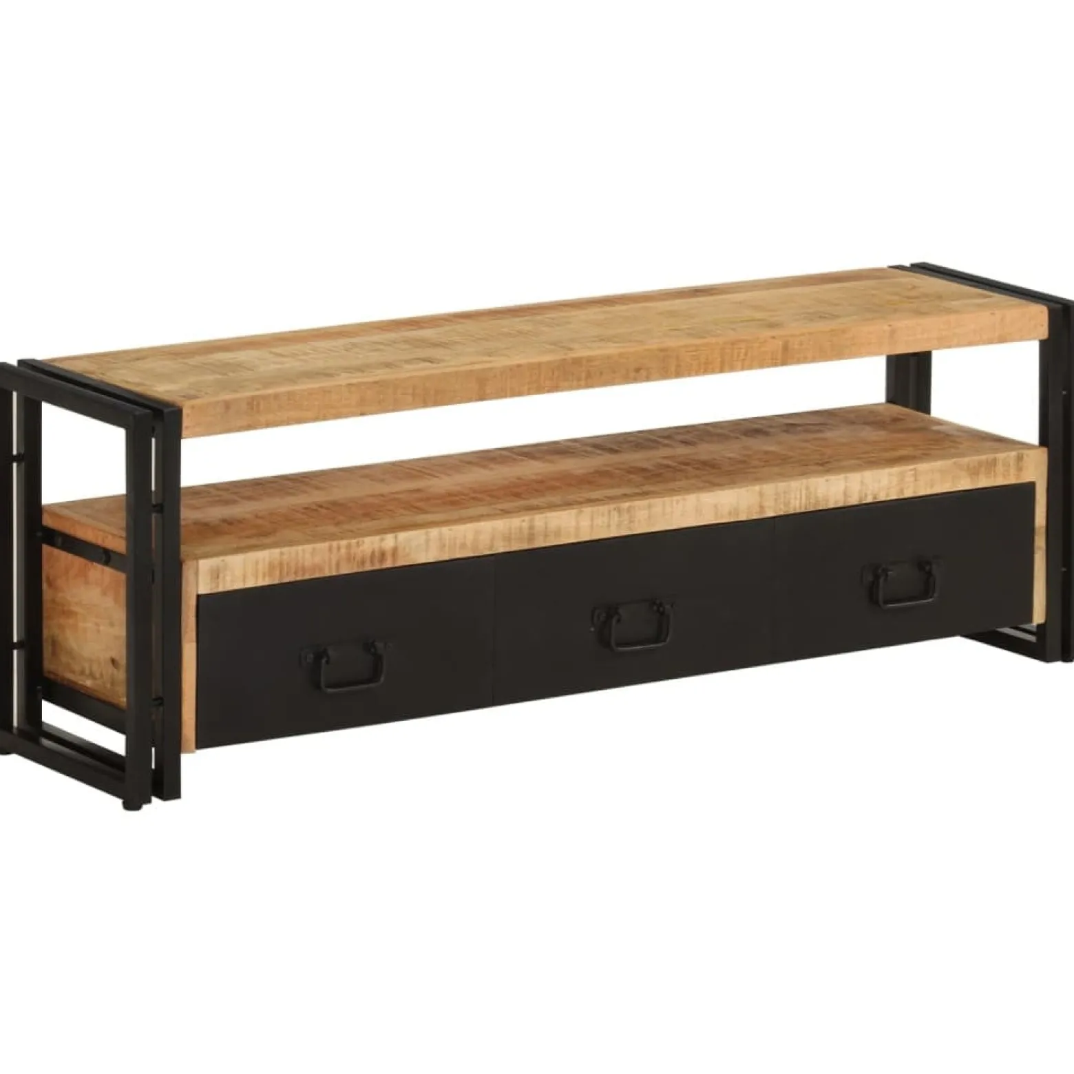 Szafka Pod TV Szafka Pod Telewizor RTV Drewniana Półka 120x30x40 cm