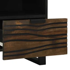 Szafka Pod TV Szafka Pod Telewizor RTV Drewniana Półka 70 x 33 x 46 cm