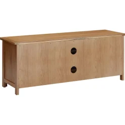 Szafka Pod TV Szafka Pod Telewizor RTV Drewniana Półka 110x35x44 cm