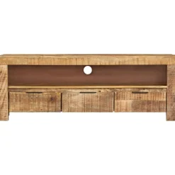 Szafka Pod TV Szafka Pod Telewizor RTV Drewniana Półka 110x30x40 cm