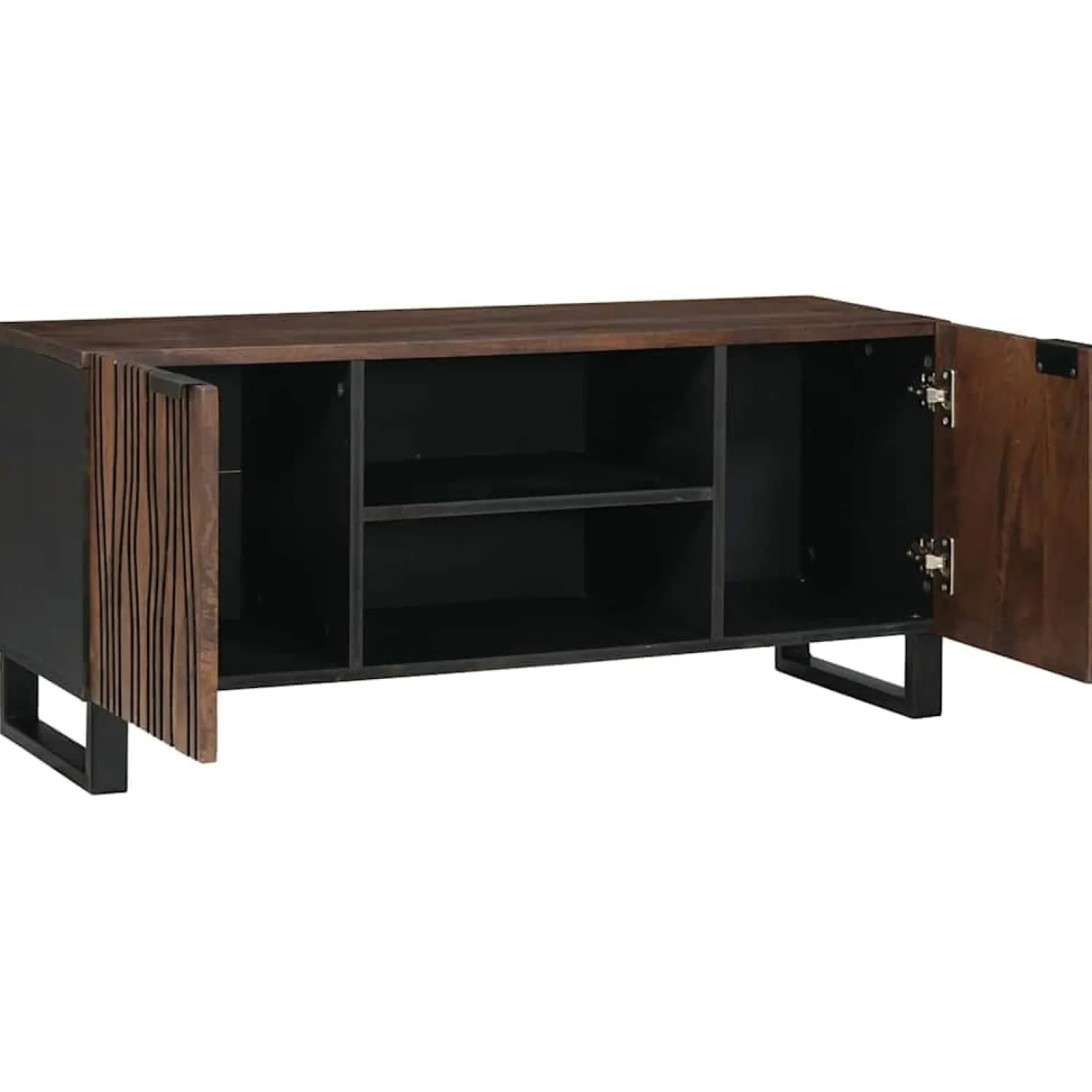 Szafka Pod TV Szafka Pod Telewizor RTV Drewniana Półka 105 x 33 x 46 cm