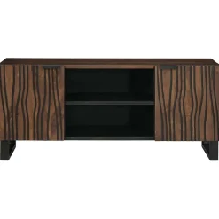 Szafka Pod TV Szafka Pod Telewizor RTV Drewniana Półka 105 x 33 x 46 cm