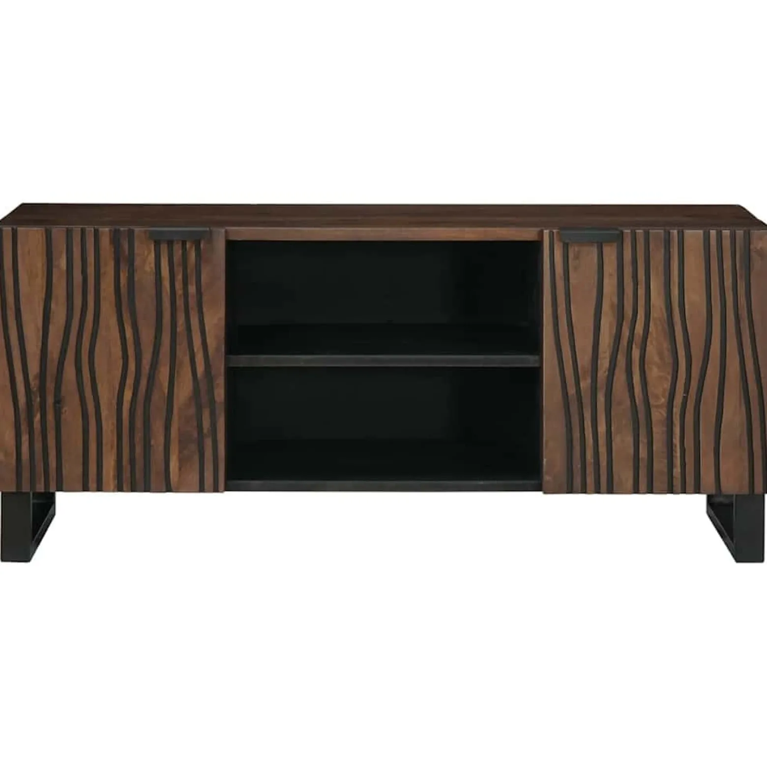 Szafka Pod TV Szafka Pod Telewizor RTV Drewniana Półka 105 x 33 x 46 cm