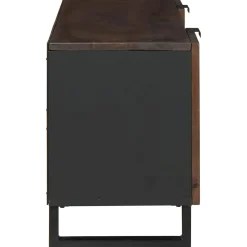 Szafka Pod TV Szafka Pod Telewizor RTV Drewniana Półka 105 x 33 x 46 cm