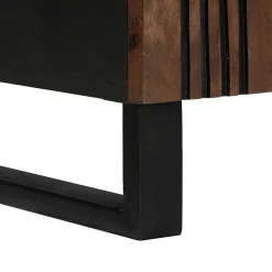Szafka Pod TV Szafka Pod Telewizor RTV Drewniana Półka 105 x 33 x 46 cm