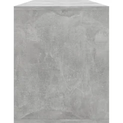 Szafka pod TV szarość betonu 130x35x50 cm