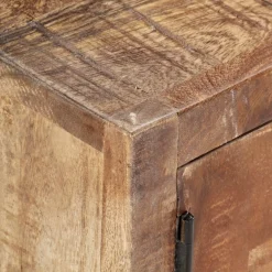 Szafka pod TV, 120x30x40 cm, lite drewno odzyskane