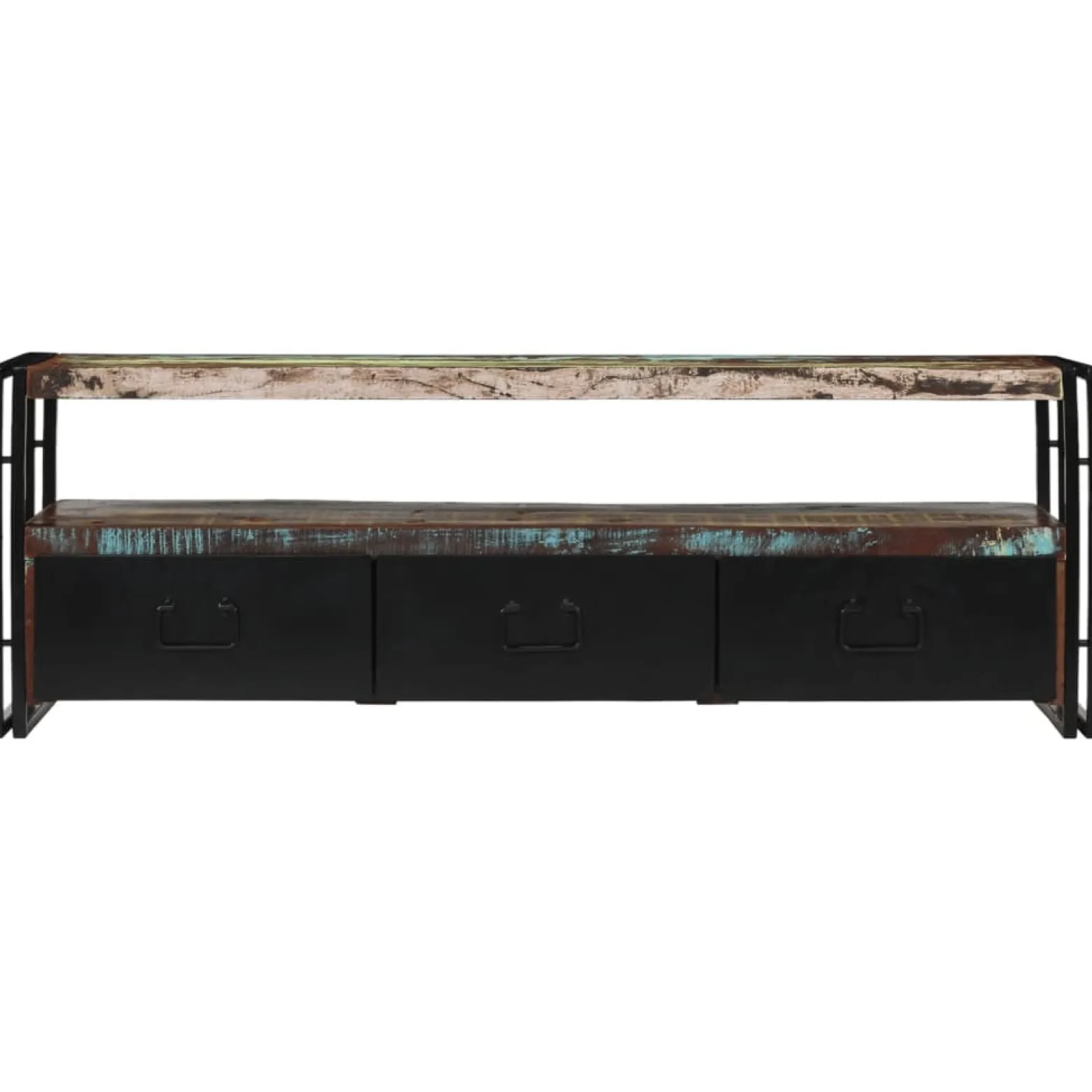 Szafka pod TV z drewna odzyskanego, 120 x 30 x 40 cm