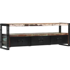 Szafka pod TV z drewna odzyskanego, 120 x 30 x 40 cm
