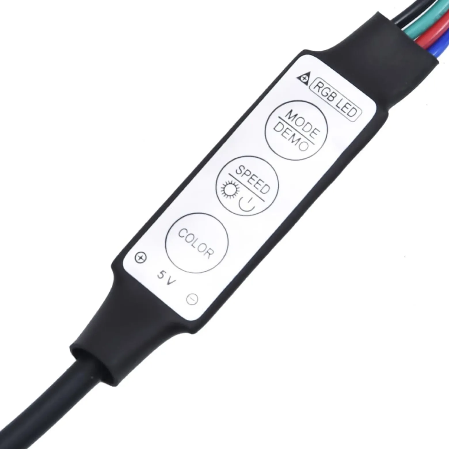 Szafka pod TV z oświetleniem LED szarość betonu 200x35x40 cm