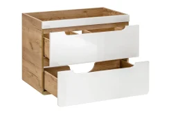 Szafka pod umywalkę 80 cm ARUBA WHITE