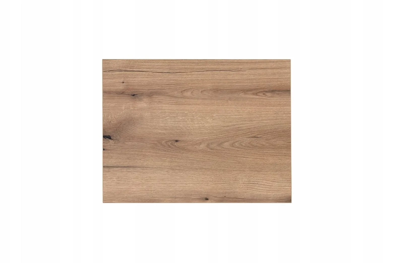 Szafka Pod Umywalkę 60 cm BIAŁA BLAT DĄB RYFLE 2S NOVA WHITE