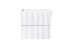 Szafka Pod Umywalkę 60 cm BIAŁA Wisząca RYFLE 2S NOVA WHITE